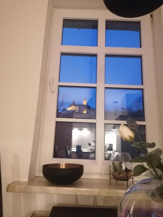 Apartamento Haus Kreuzberg Mit Schlossblick Wernigerode Exterior foto